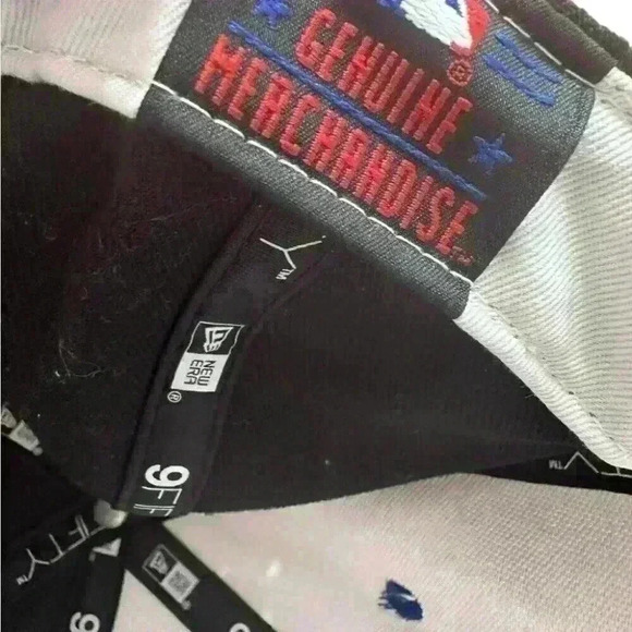 Kansas City Royals New Era Blue White One Size Fits Most 9Fifty Baseball Hat Cap - Picture 8 of 9